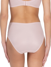 Lauma, Light Pink High Waist Panty, On Model Back, 01810