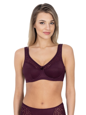 Lauma, Purple Non-padded Underwired Bra, On Model Front, 02131