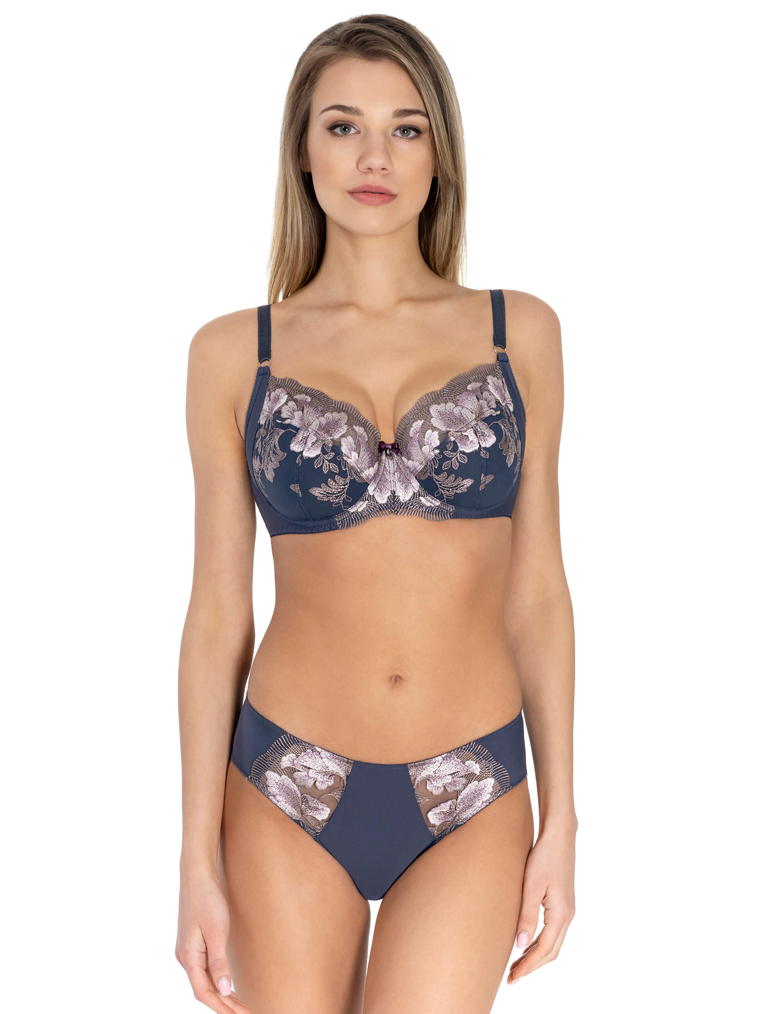 Lauma Lingerie, Lingerie Set, With Lace, On Model Front,15L20, 15L50