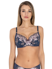 Lauma Lingerie, Non- padded Bra, With Lace, On Model Front,15L20