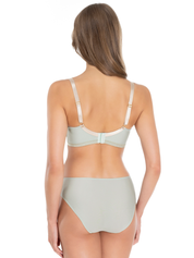 Lauma, Light Green Non-padded Bra, On Model Back, 17L20