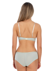 Lauma, Light Green Molded Push up Bra, On Model Back, 17L35
