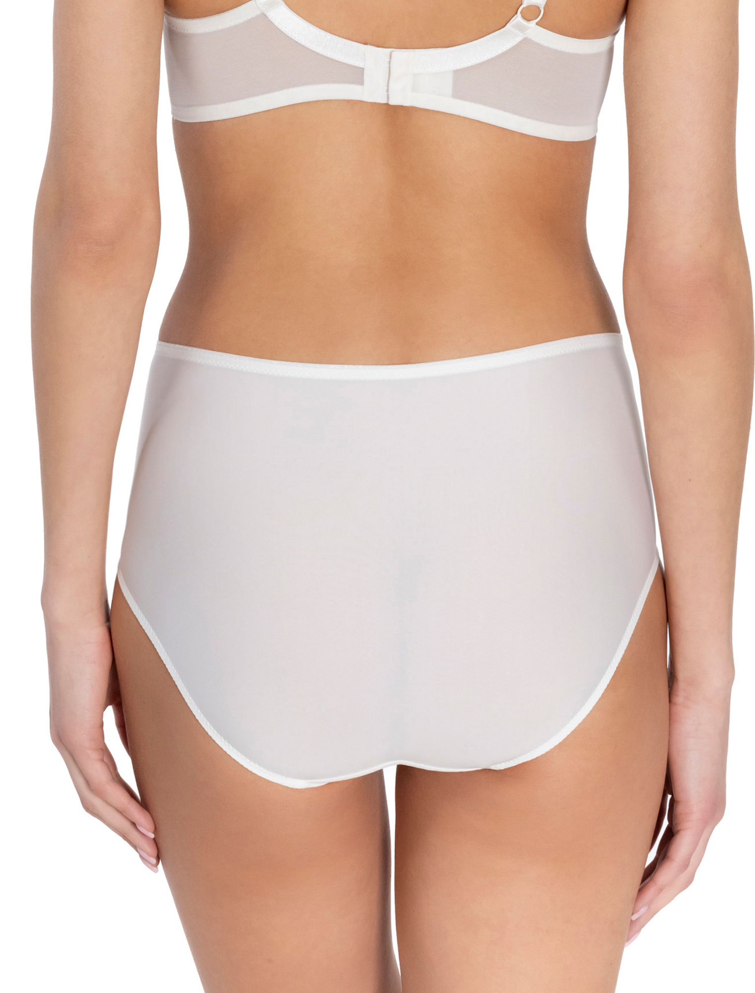 Lauma, Whisper White High Waist Panty, On Model Back, 27L51