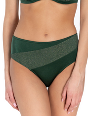 Lauma, Green Bikini Bottom, On Model Front, 34L51