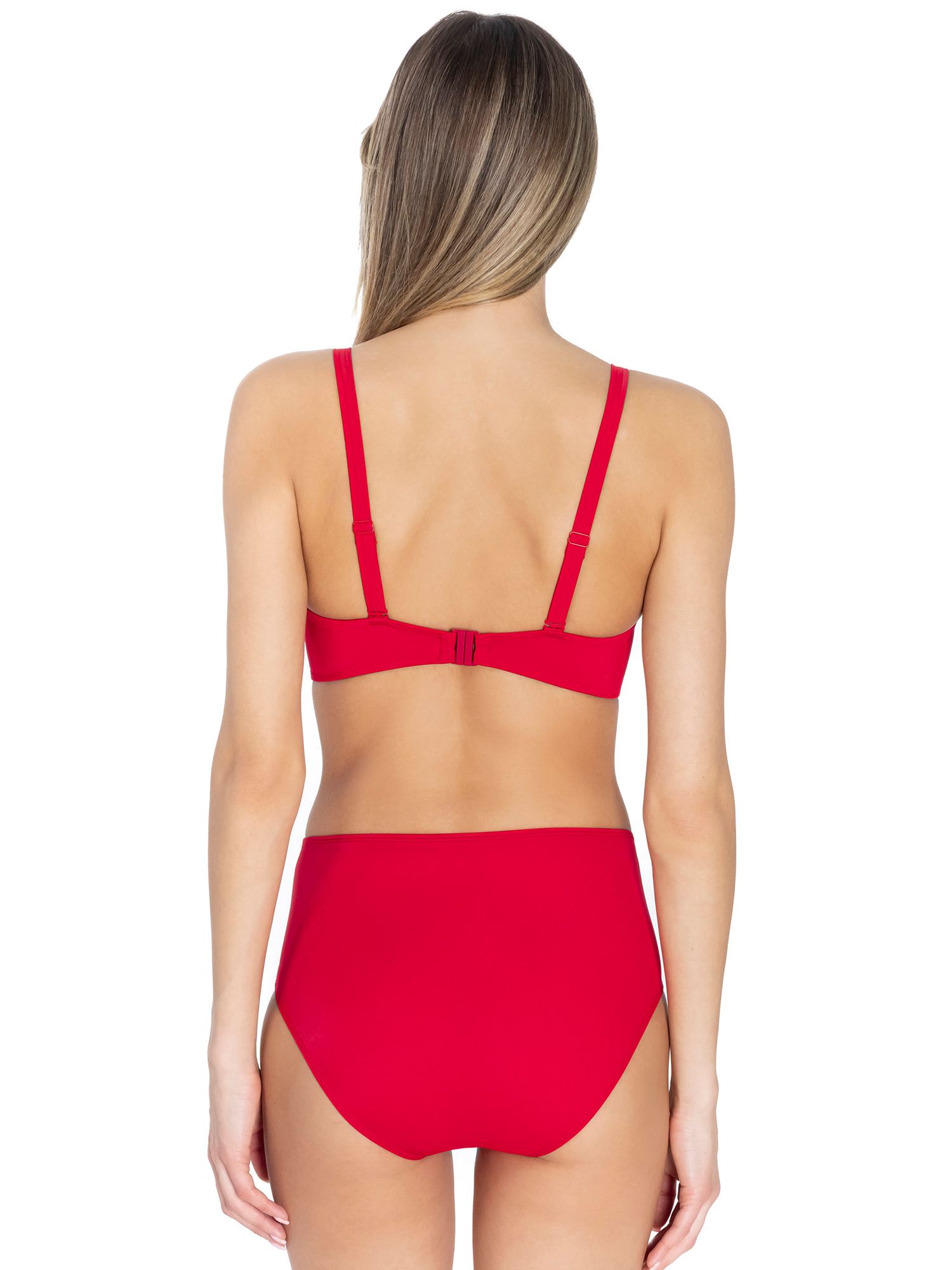 Lauma, Red Bikini, On Model Back, 35L31
