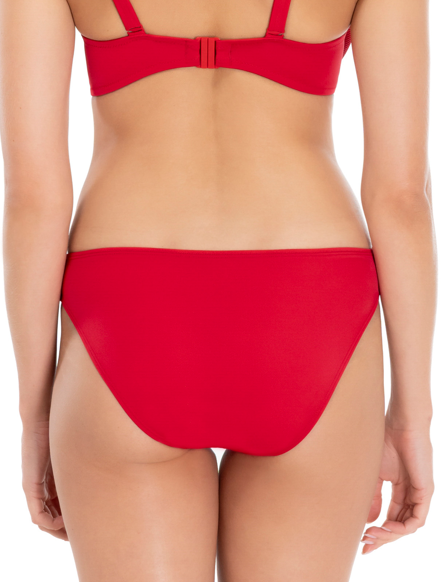 Lauma, Red Bikini Bottom, On Model Back, 35L50
