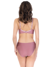 Lauma, Pink Mid Waist Panties, On Model Back, 37K50