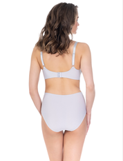 Lauma, Light Grey Half-padded Bra, On Model Back, 37K40