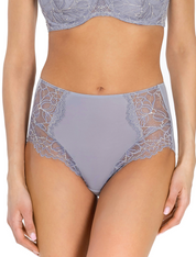 Lauma, Grey High Waist Panties, On Model Front, 37L51