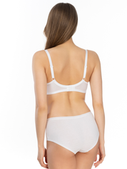 Simple Cotton Mid Waist Shorts Panty