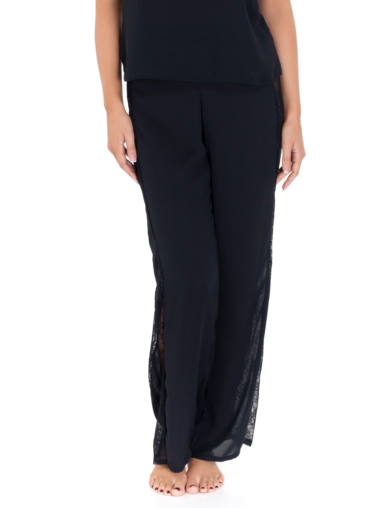 Pidžamas bikses ar mežģīnēm Mary