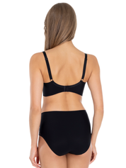 Lauma, Black, Lace Lingerie Set, On Model, Back, 42L51, 42L20