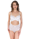 Lauma, Whisper White High Waist Panties, On Model Front, 44K51