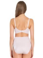 Lauma, Beige Padded Underwired Bra, On Model Back, 44L30