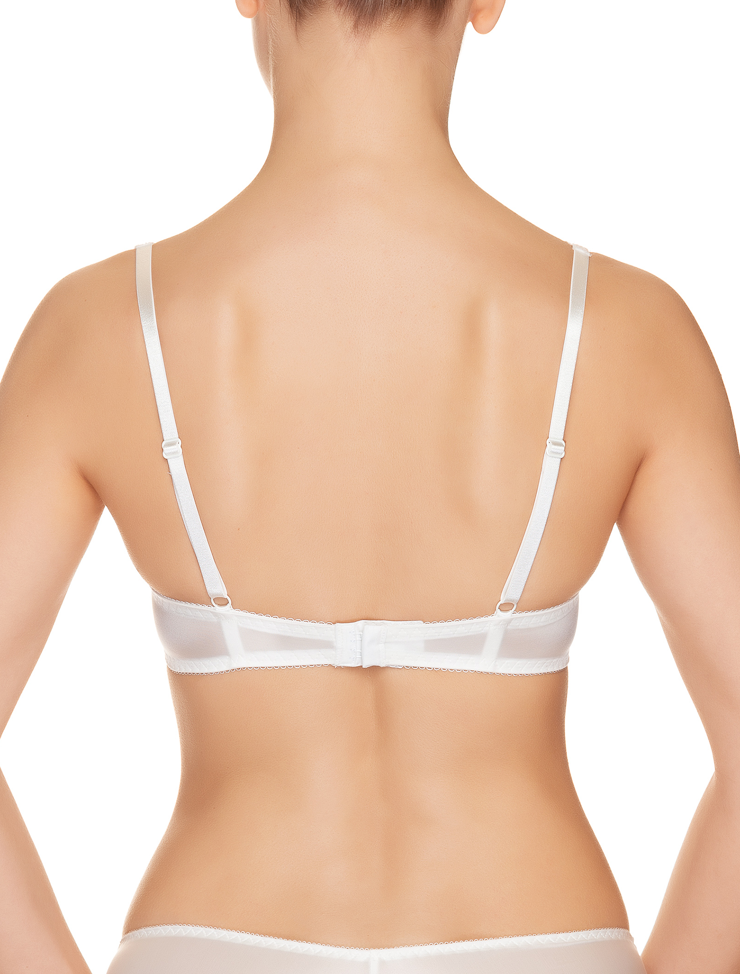 Lauma, Ivory Push-up Bra, On Model Back, 45H10