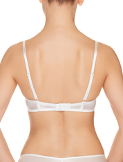 Lauma, Ivory Push-up Bra, On Model Back, 45H10