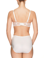 Lauma, Ivory half-padded Bra, On Model Back, 45H40