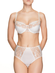 Lauma, Ivory half-padded Bra, On Model Front, 45H40