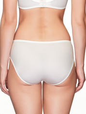 Lauma, Ivory Mid Waist Panties, On Model Back, 45H50