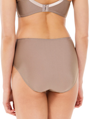 Lauma Lingerie, High Waist Panty, With Lace, On Model Back, 48L51