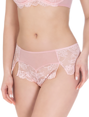Lauma, Light Pink Shorts Panties, On Model Front, 53K70