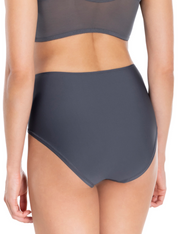 Lauma, Gray High Waist Panties, On Model Back, 58K51