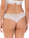 Lauma, White Lace String Panties, On Model Back, 58K60