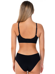 Lauma, Black Seamless Panties, On Model Back, 71D54