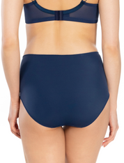 Lauma, Blue High Waist Panty, On Model Back, 72F51