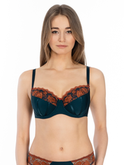 Imagine Flowers Half-padded Bra