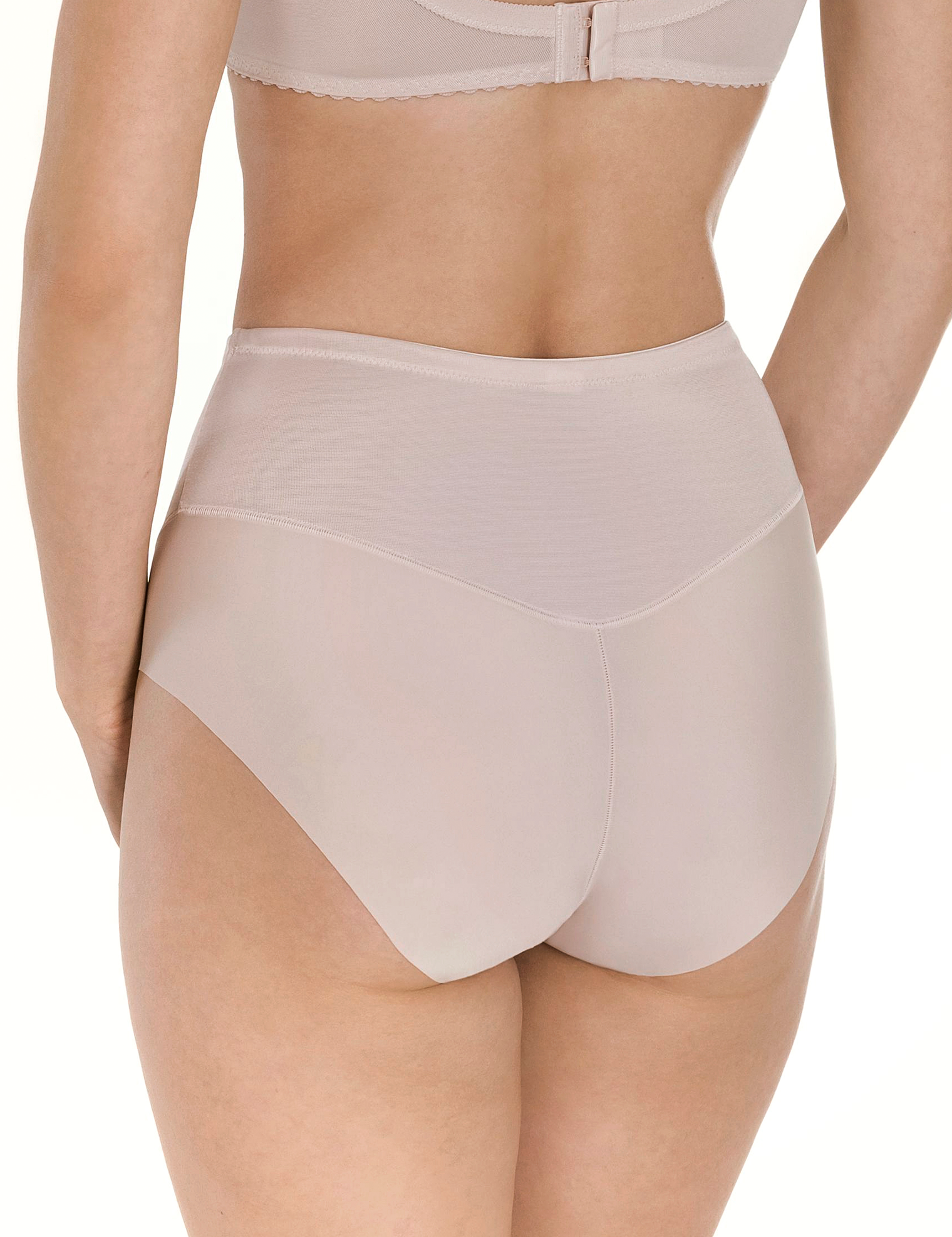 Lauma, Beige Shapewear Panties, On Model Back, 79755