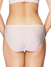Lauma, Beige Mid Waist Panties, On Model Back, 81H52