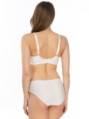 Lauma, Ivory Lingerie Set With Lace Trim, On Model Back, 82K20, 82K50