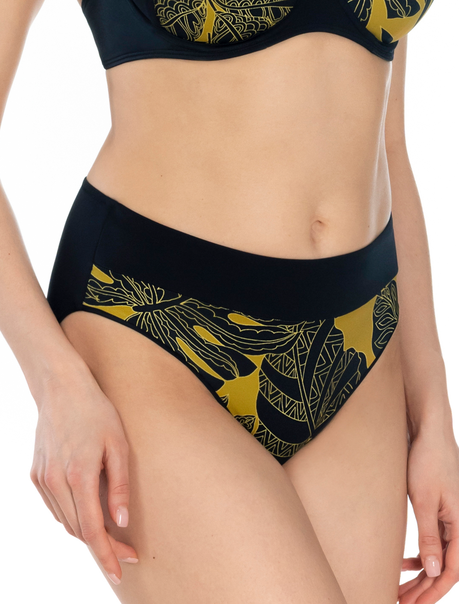 Augstas bikini biksītes Tropics