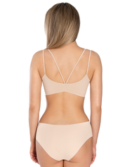 Lauma, Beige Seamless Panties, On Model Back, 71D54
