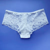 Lauma, Whisper White Lace Shorts, Back, 44K70