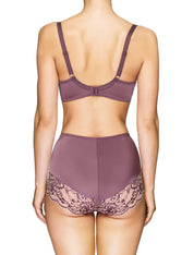 Lauma, Violet Soft-cup Underwired Bra, On Model Back, 03J20