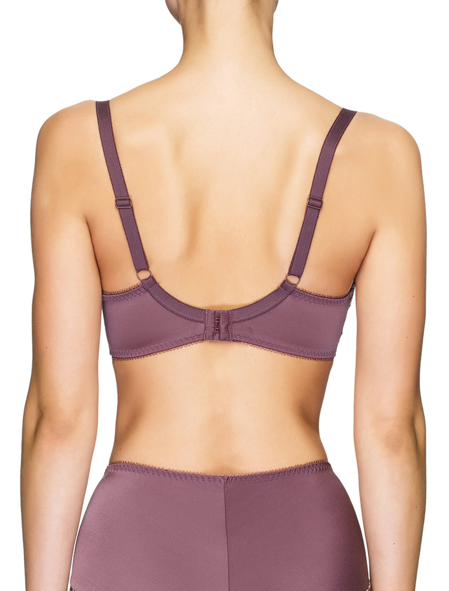 Lauma, Violet Soft-cup Underwired Bra, On Model Back, 03J20