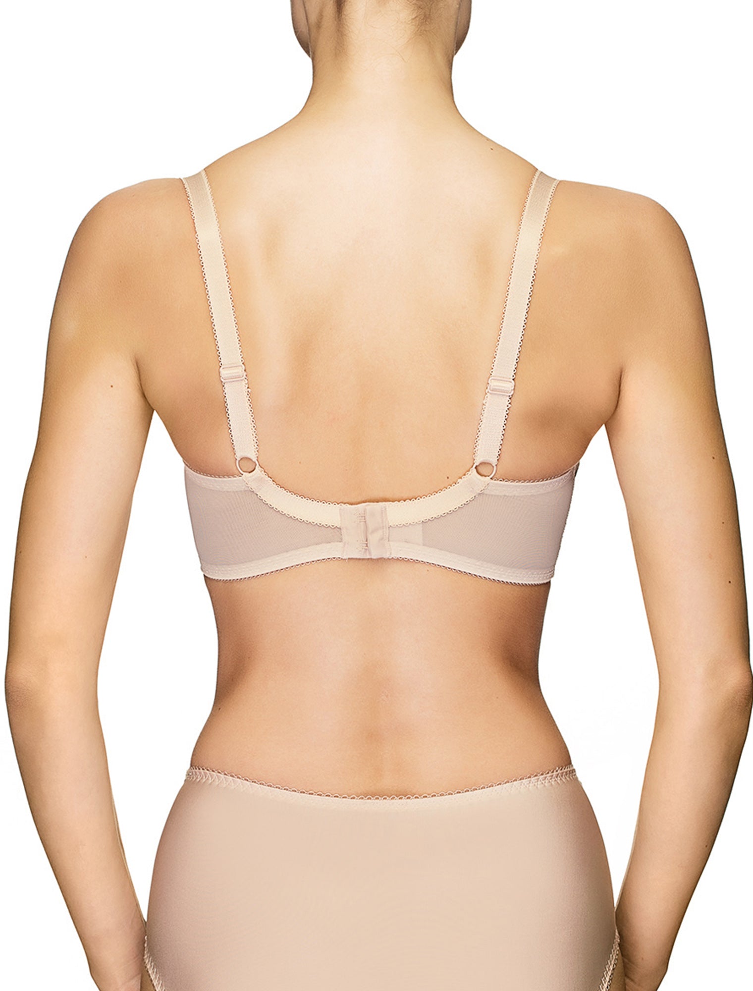 Lauma, Nude Underwired Bra, On Model Back, 04J20