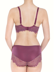Lauma, Ruby Half-padded Lace Bra, On Model Back, 04K42