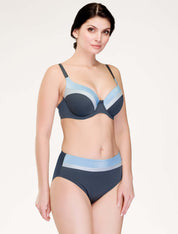 Lauma, Grey Bikini, On Model Front, 19J31