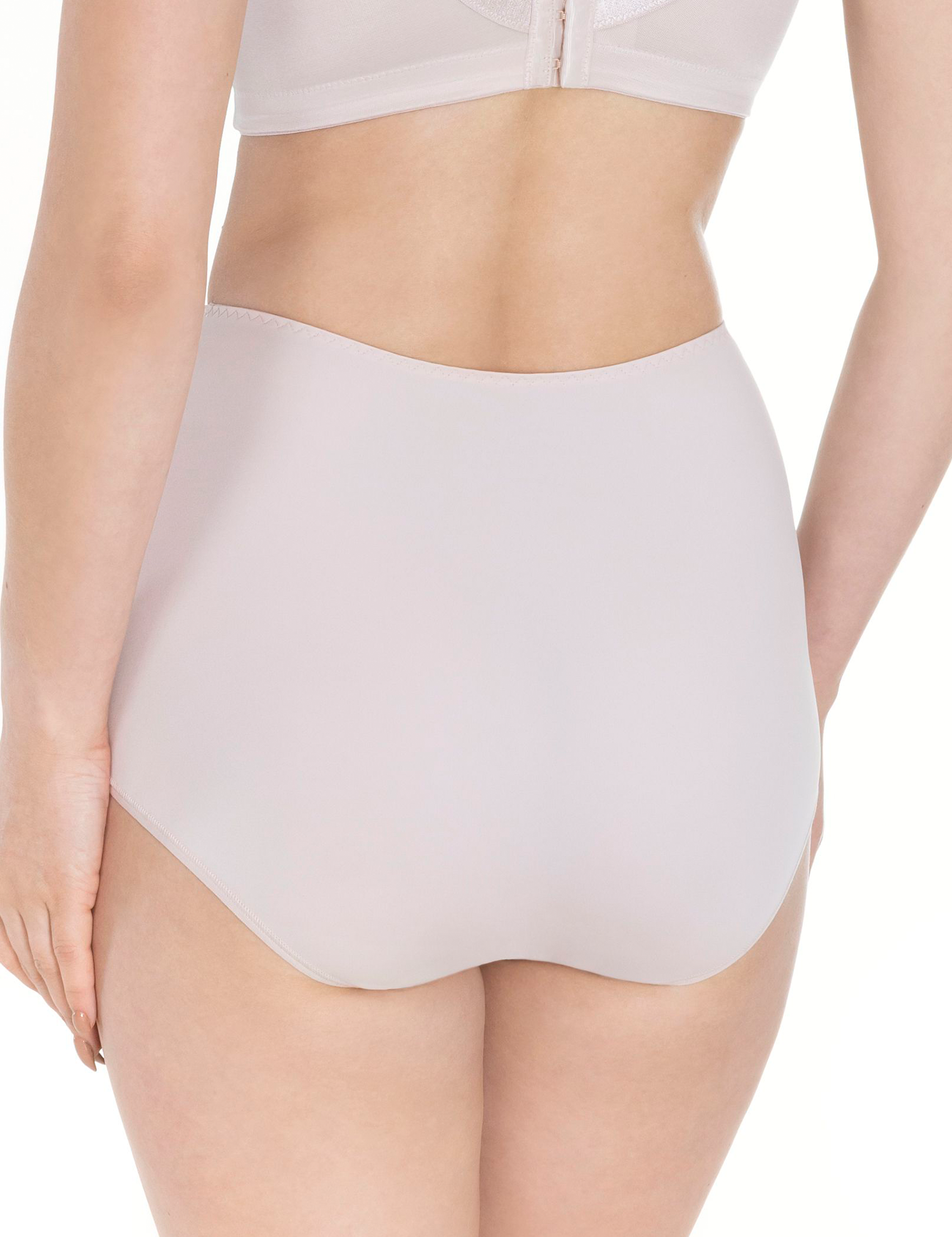 Lauma, Beige High Waist Panties, On Model Back, 20K51