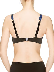 Lauma, Black Bikini Top, On Model Back, 21J20