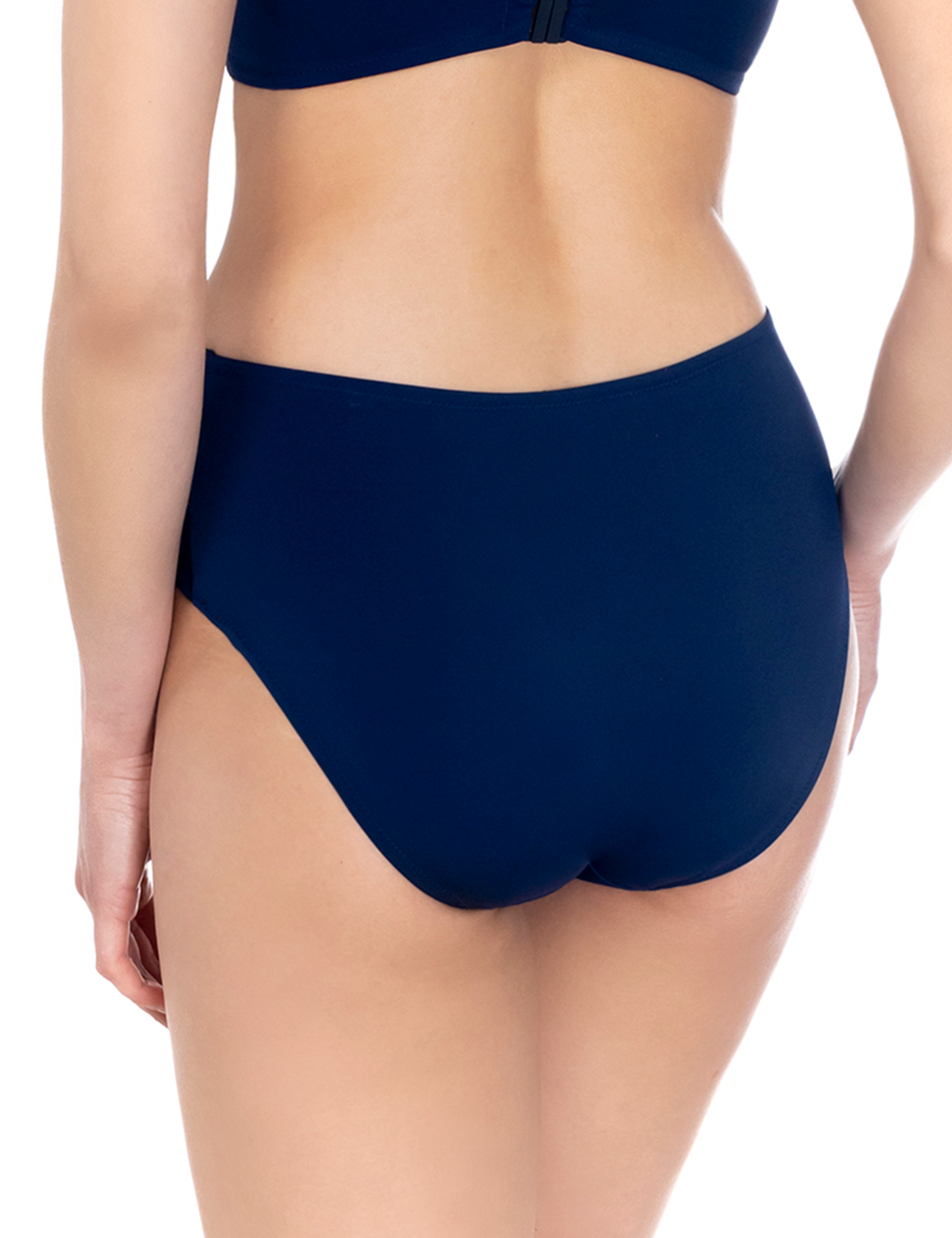 Lauma, Navy Bikini Bottom, On Model Back, 20K51