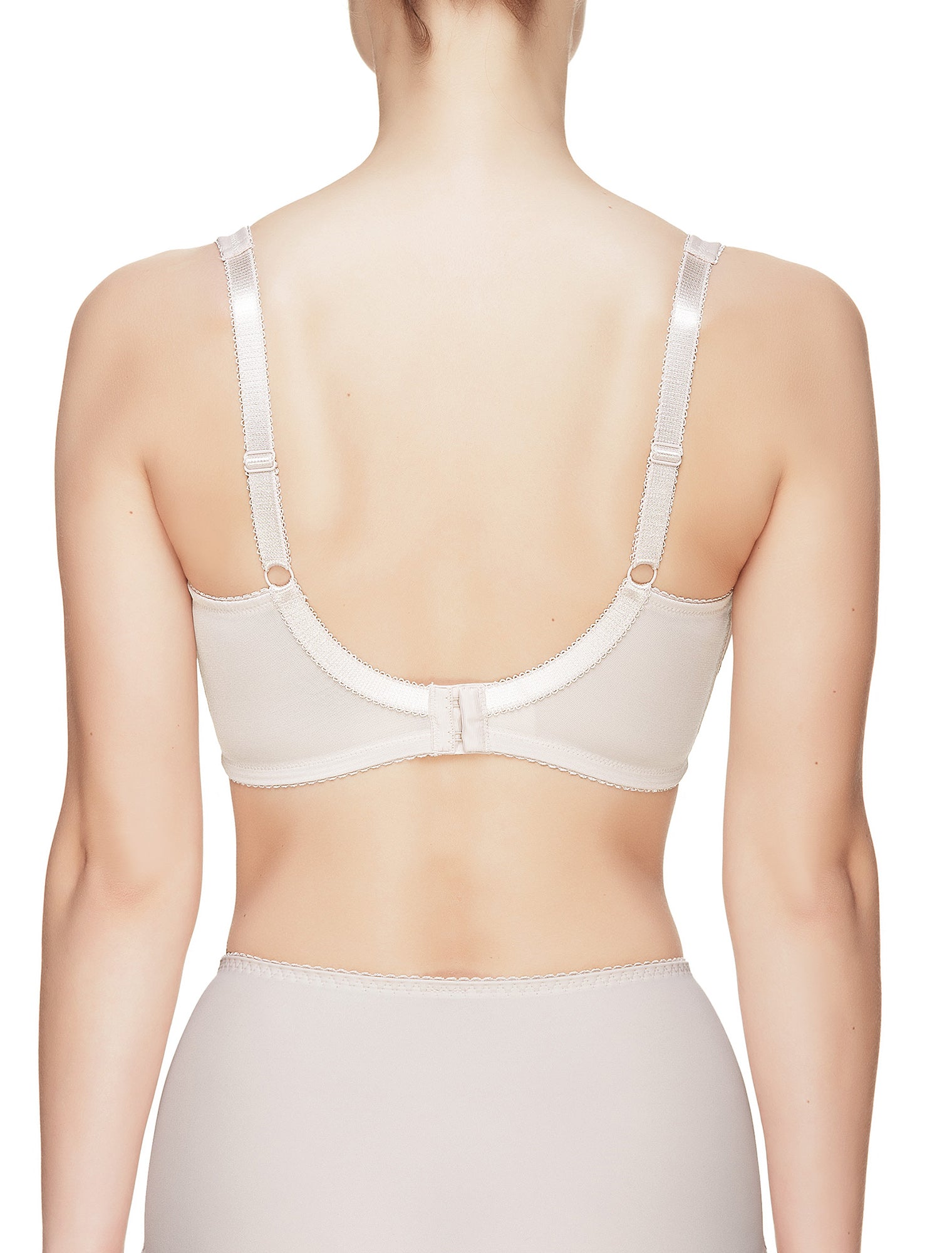 Lauma, Nude Wireless Non-padded Bra, On Model Back, 29C22
