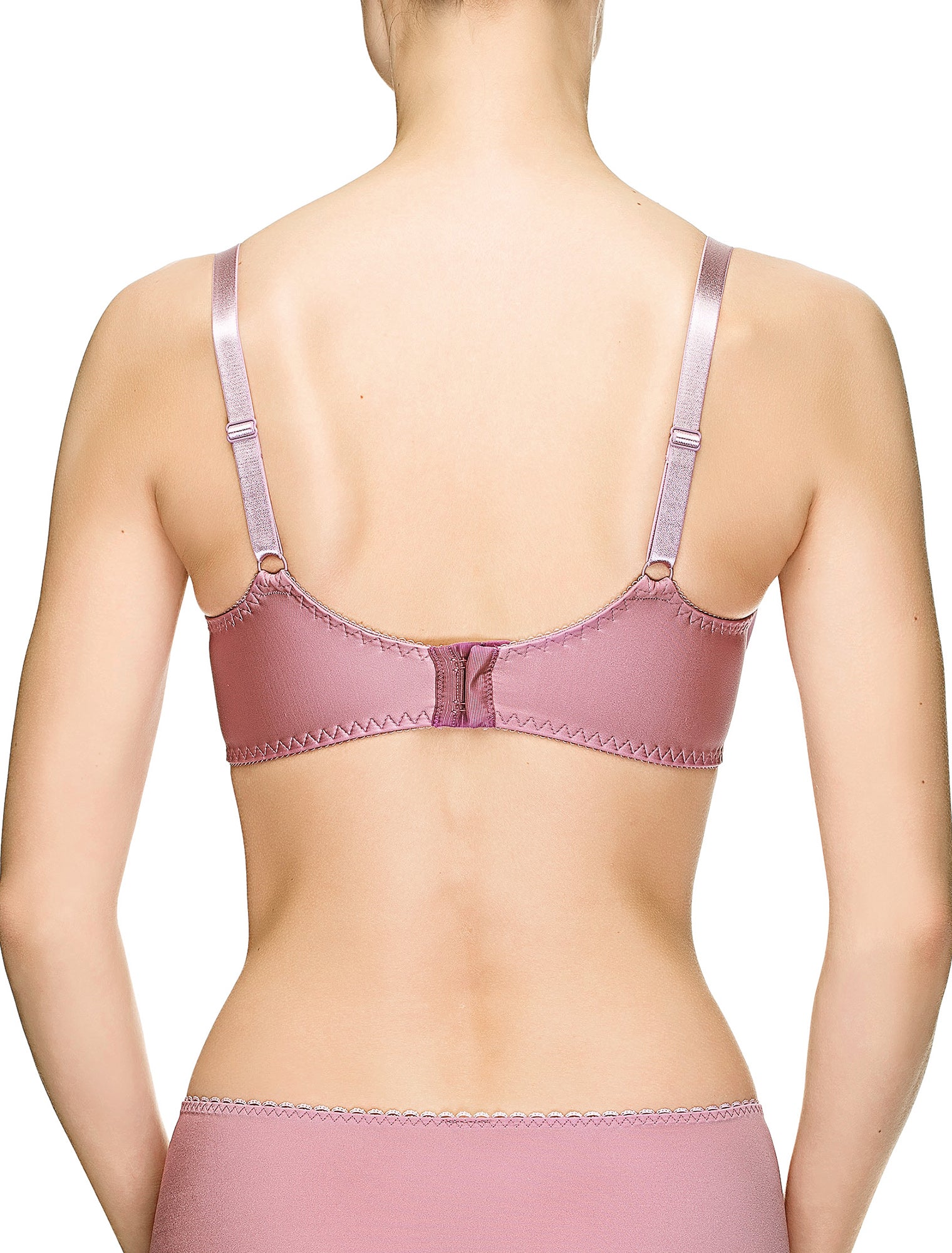 Lauma, Violet Half-padded Bra, On Model Back, 34J40