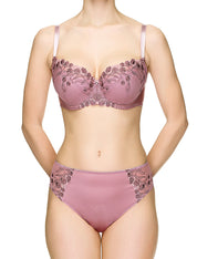 Lauma, Violet Half-padded Bra, On Model Front, 34J40