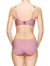Lauma, Violet Half-padded Bra, On Model Back, 34J40