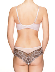 Lauma, Pink Underwired Bra, On Model Back, 35H20