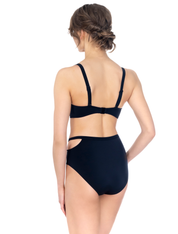 Lauma, Black Bikini, On Model Back, 40K20